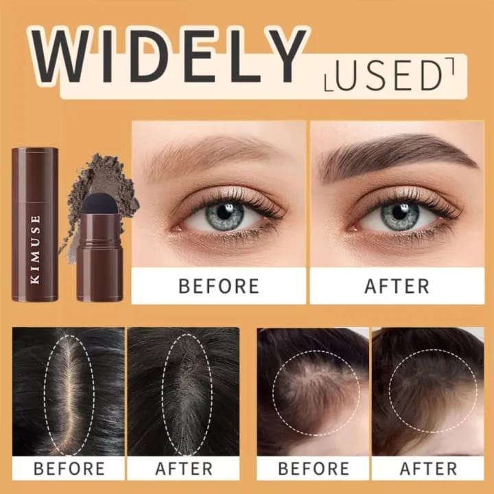 Brow & Hairline Filler Pad Stamp Kit with FREE Eyebrow Microblading Fork Pen
