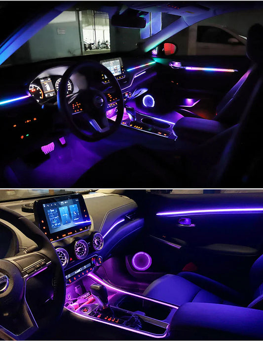 JDM Car USB Ambient Interior Light with adjustable brightness