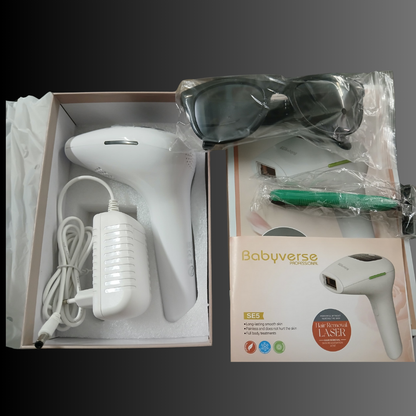 Premium Laser Hair Removal Device Auto Mode + Skin Rejuvenation + Cooling Effect with Warranty