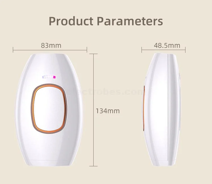 Mini Laser Hair Removal Device (5 Lac Flashes) with Replacement Warranty