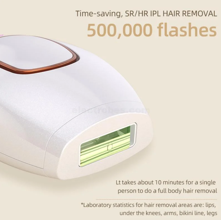 Mini Laser Hair Removal Device (5 Lac Flashes) with Replacement Warranty