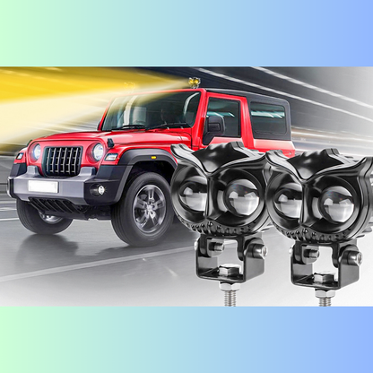 Owl shaped car projector light for bumper/grill/fog light (1 pc)
