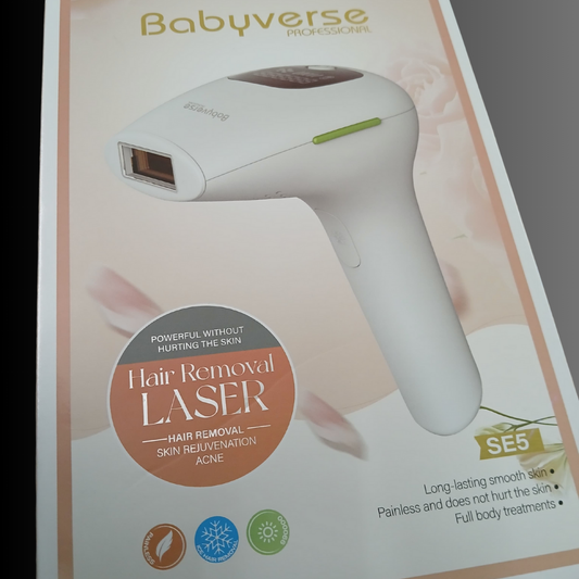 Premium Laser Hair Removal Device Auto Mode + Skin Rejuvenation + Cooling Effect with Warranty