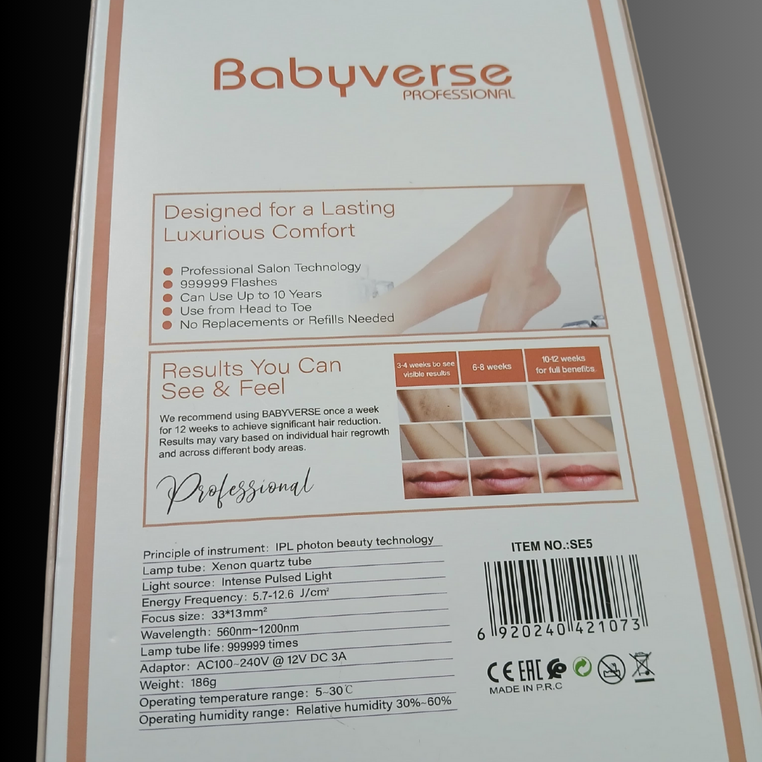 Premium Laser Hair Removal Device Auto Mode + Skin Rejuvenation + Cooling Effect with Warranty