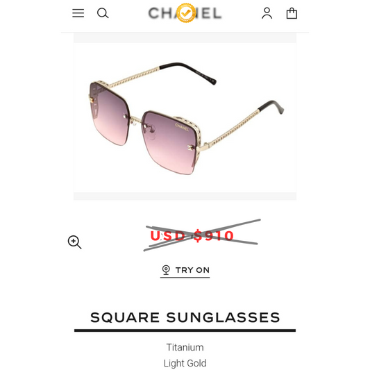 CC Channel Original Premium Women Sunglasses Polarized