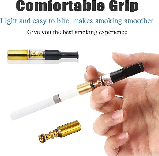 Washable Cigarette Filter To Absorb Tar & Harmful Effects - Imported (Reusable)