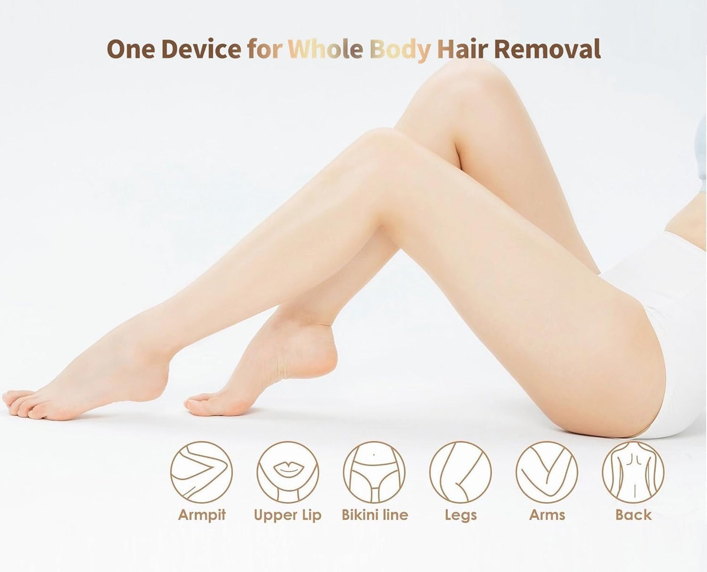 Mini Laser Hair Removal Device With Warranty