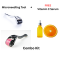 Microneedling Tool (Titanium Microneedles) with FREE Vitamin C Serum