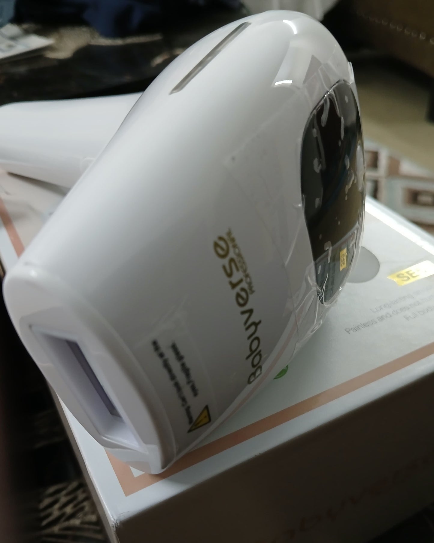 Premium Laser Hair Removal Device Auto Mode + Skin Rejuvenation + Cooling Effect with Warranty
