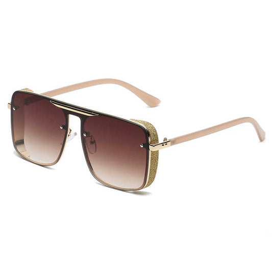 Jimy Cho Premium Women Sunglasses Copper Nude