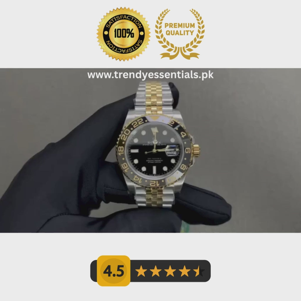 RX GMT II Silver Gold Black