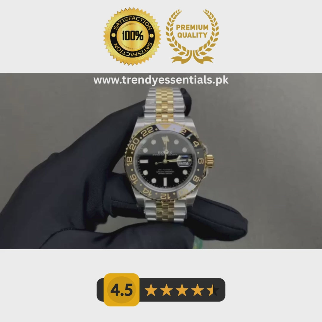 RX GMT II Silver Gold Black