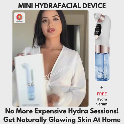 MINI HYDRA FACIAL DEVICE  + FREE HYDRA SERUM