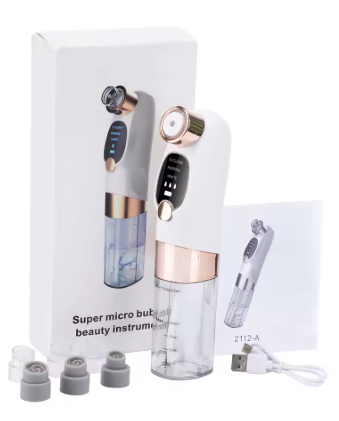 Mini Hydra Facial Device with FREE Serum + Replacement Warranty